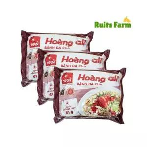 [루츠팜] 베트남 호앙지아 크랩 120gX18개 1박스 hoang gia banh da cua 반다꾸아 반다궈 쌀국수 라면