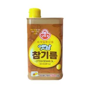 [CJ제일제당] [오뚜기] 오뚜기 옛날참기름 450ml / 백설 고소함 가득 참기름 450ml