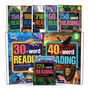 A-LIST word READING 워드 리딩 SB WB 교재 워크북 파닉스 레벨 30 40 50 60 80 100 120 150 180 210 -1 -2