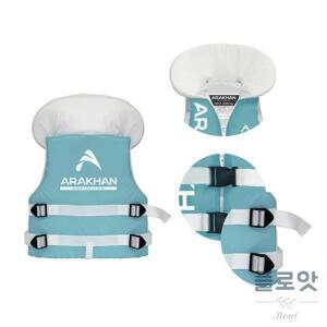 유아용 구명조끼 아동 세살 네살 수영 목받이 부력복