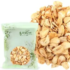 국산 건조 햇 마늘 분태 마늘칩 500g