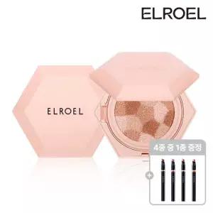 엘로엘 블렌딩 콤팩트 빅 쿠션 25g 핑크+섀도우 스틱