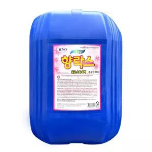 리오 향락스 18kg 후로랄향 락스 대용량 업소용 말통 살균 소독 표백 청소