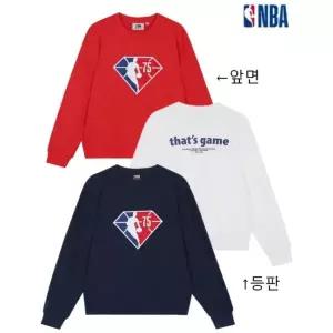 [롯데백화점]엔비에이 NBA 75주년 빅로고 맨투맨 N221TS142Z