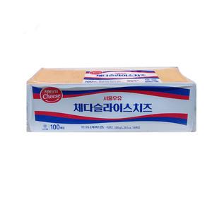 서울우유 체다슬라이스치즈1800g(100매)