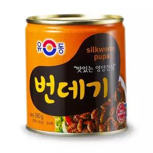유동 번데기 280g x10캔 / 간식 술안주