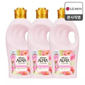 샤프란 아우라 초고농축 섬유유연제 윌유메리미 본품 1L 3개