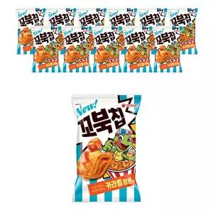 오리온 꼬북칩 카라멜팝콘맛, 72g, 12개