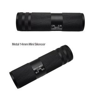 메탈 소음기 전동건 가스건 핸드건 전동라이플 14mm 소음기 에어소프트 장비 서바이벌 악세사리 밀리터리용