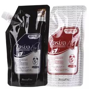 뷰티원 자수아 멜라닌크 5분 스피드칼라 오징어먹물 염색약 500ml