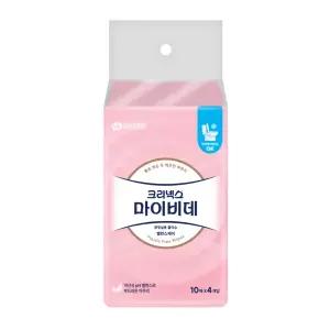 크리넥스 마이비데 밸런스케어 10매*4입
