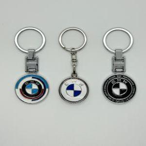BMW 키링 50주년 화이트 블랙 로고 엠블럼 열쇠고리 악세사리
