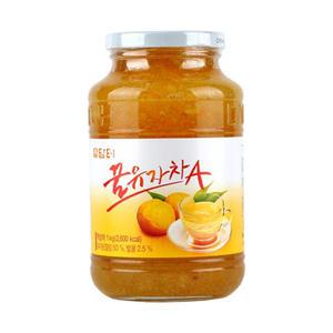 담터 꿀유자차A (1kg) 고농도 유자청 국내산