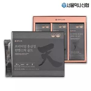 [G]서울약사신협 프리미엄 홍삼정 천명 골드 30포(쇼핑백포함)