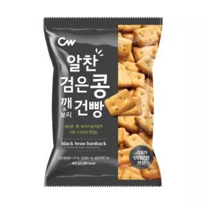 청우식품 알찬 검은콩 깨&보리 건빵 450gX12개(1박스)