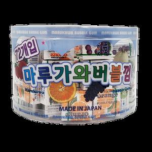 일본 마루가와 버블껌 5.4g x 72개입