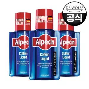 카페인 리퀴드 헤어토닉(모발 및 두피 영양) 200ml X 3