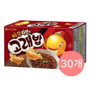오리온 고래밥 짜장라면맛 46g 30개