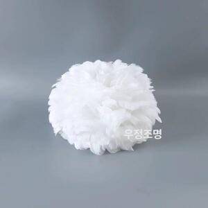 DIY 깃털 램프 갓 머스코 17FQ25G 포터블램프 스탠드조명부품