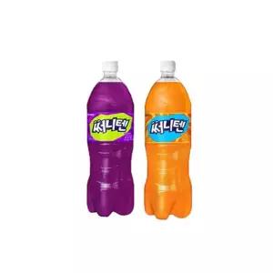 해태htb 써니텐 2종 1.5L 포도6개+오렌지6개