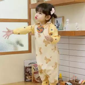 [그린베베] 영유아 겨울용_포근베어 극세사 수면조끼(롱)/유아수면조끼/아기옷/잠옷/실내복/신생아/남아/여아/순면/KC인증/국내원단