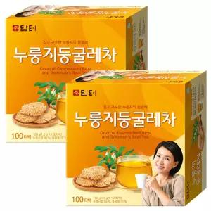 담터 누룽지둥굴레차 100티 X 2개 (티백차)