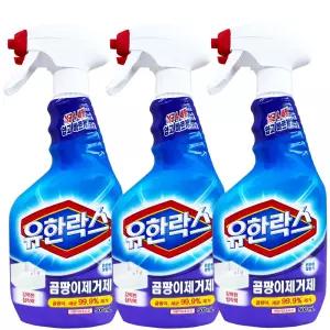 유한양행 유한락스 곰팡이제거제 500ml 3개