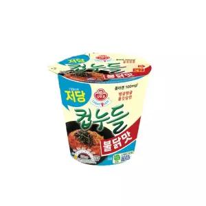 오뚜기 라이트앤조이 저당컵누들 불닭맛 42g 6입