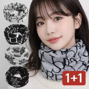 남여공용 1+1 매직 스카프 넥워머 자외선차단 가벼운 목보호 마스크