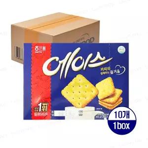 해태제과 에이스 364g 10개 1박스 / 사무실간식 탕비실간식 회사 과자 유치원 어린이집 커피 행사 교회