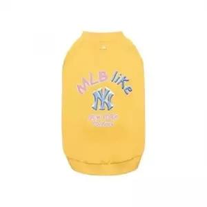 MLB MLB강아지옷 JQT 7APEM0214-50YEL PET MLB LIKE 맨투맨 NY L.Yellow
