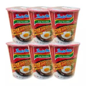 인도미 미고랭 컵라면 70g 6개 12개 18개 24개 옵션선택 / 인도라면 볶음면
