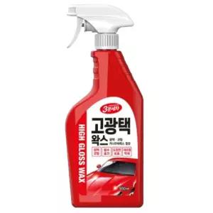 카렉스 3분세차 고광택 왁스 650ml