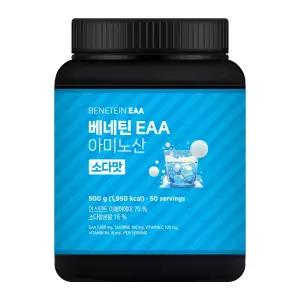 베네틴 EAA 7000 필수 아미노산 보충제 소다맛 500g