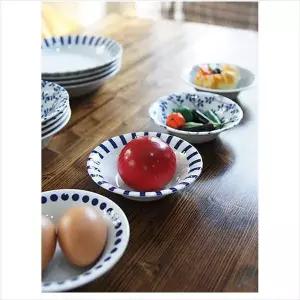 D14 일본 블루에가와리 찬기 4P세트 3size 수납하기좋은 깔끔하고편리