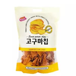 데일리포켓 리얼 고구마칩 400g/간식 과자 튀긴고구마