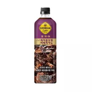 [코카콜라] 조지아카페 헤이즐넛향 아메리카노 900ml, 12개 페트 커피음료