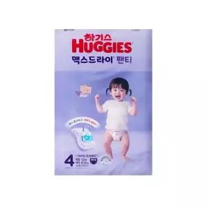 하기스 2025 맥스드라이팬티 4단계 대형 52매x1팩 여아