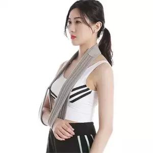 팔 보호대 경량 회복용 부드러운 팔 지지대 통기성 부상 보조기 팔걸이 고정대 고정 깁스 어깨 슬링 벨트