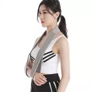 팔꿈치 보호대 고정 부상 어깨보호 팔 지지대 깁스 부드러운 편안한 스포츠 보조기 미끄럼 팔걸이 통기성
