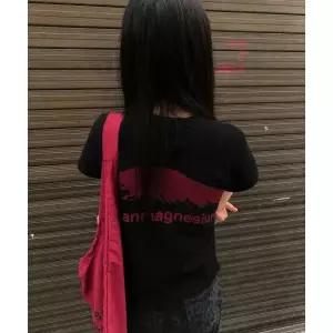 탄산마그네슘마운틴 티셔츠 (블랙레드) T26STS06BKRD 137668
