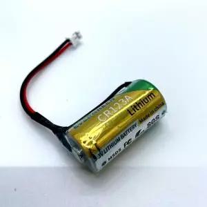 cr123a 건전지 화재경보기 감지기 배터리 3V 1500mAh 2핀 커넥터형