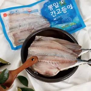 [수협중앙회][부안수협] 뽕잎간고등어(2kg,10팩)