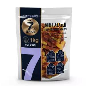 테비 사사미 7세이상 오리 고구마 1kg