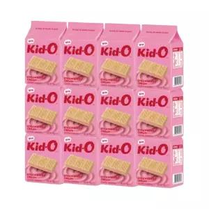 Kido 키드오 크래커 딸기향 90g 12개