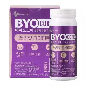 CJ 바이오코어 쓰리핏 유산균 다이어트 프로바이오틱스 400mgX30캡슐