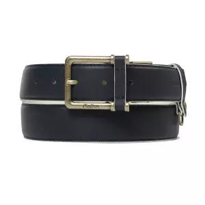 Malbon 말본 남성 벨트 GREEN BLACK NAVY