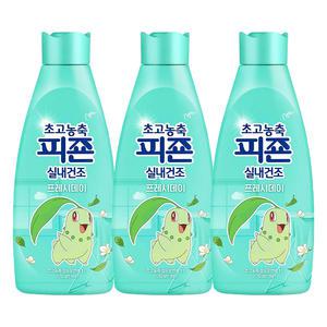 초고농축피죤 실내건조 프레시데이 1L, 3개 [포켓몬에디션]