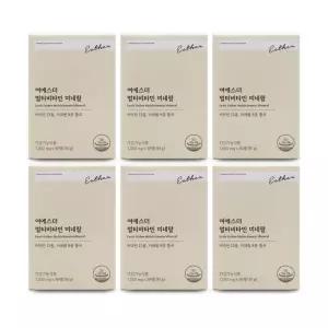 에스더포뮬러 여에스더 멀티비타민 미네랄 1000mg x 30정 X 6박스 I