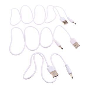 USB to DC 3.5mm 전원 케이블 잭 커넥터, 5V 충전기 케이블, 3.5x1.35mm, 범용 허브 미니 선풍기 라우터 스피커 MP3/MP4